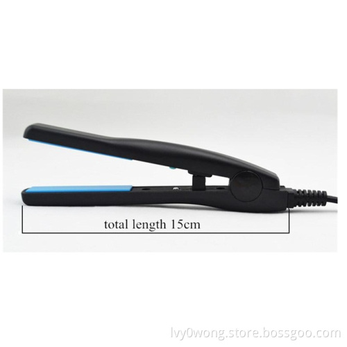 Mini stylist 1/2 inch hair straightener/flat iron